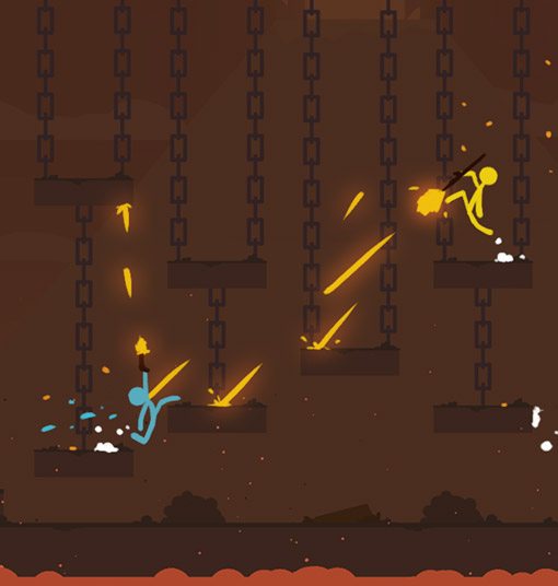 Stick Fight: The Game - Online Gameplay Footage 